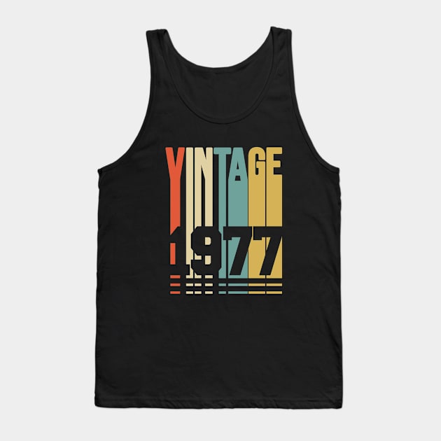 Vintage 1977 Tank Top by hoopoe